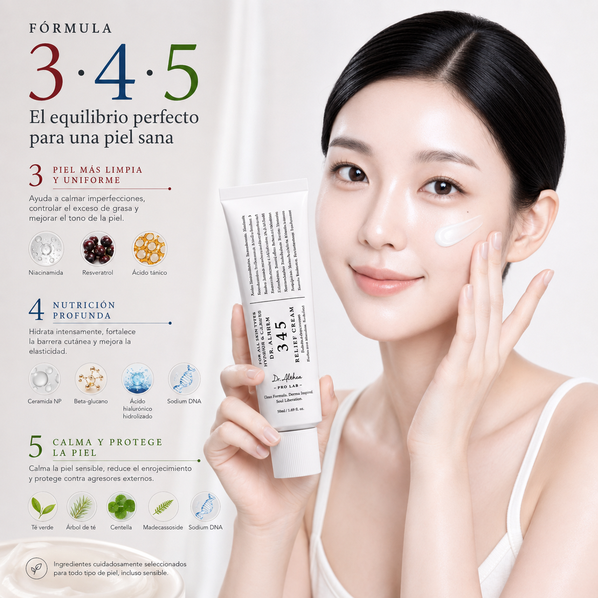 Dr. Althea 345 Relief Cream – Crema Calmante y Reparadora