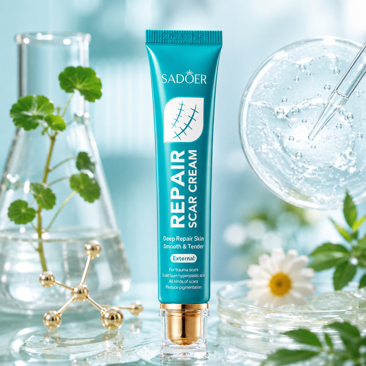 SADOER Repair Scar Cream™ — Crema Reparadora para Mejorar la Apariencia de Cicatrices