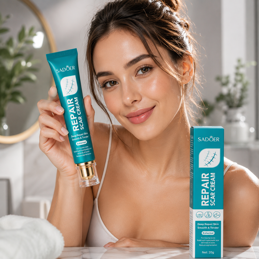 SADOER Repair Scar Cream™ — Crema Reparadora para Mejorar la Apariencia de Cicatrices