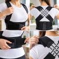 Corrector de Postura Premium 2 en 1 | Soporte para Espalda, Hombros y Zona Lumbar